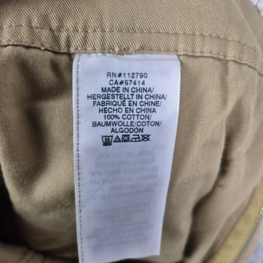 True Religion Mens Tan Khaki‎ Cotton Cargo Shorts Size 32 G3L9Z8VX02340